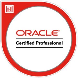 Oracle certified professional logo